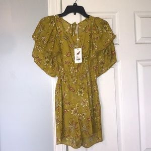 Women’s floral romper